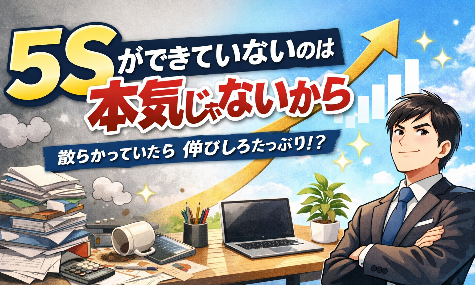5Sができていないのは本気じゃないから